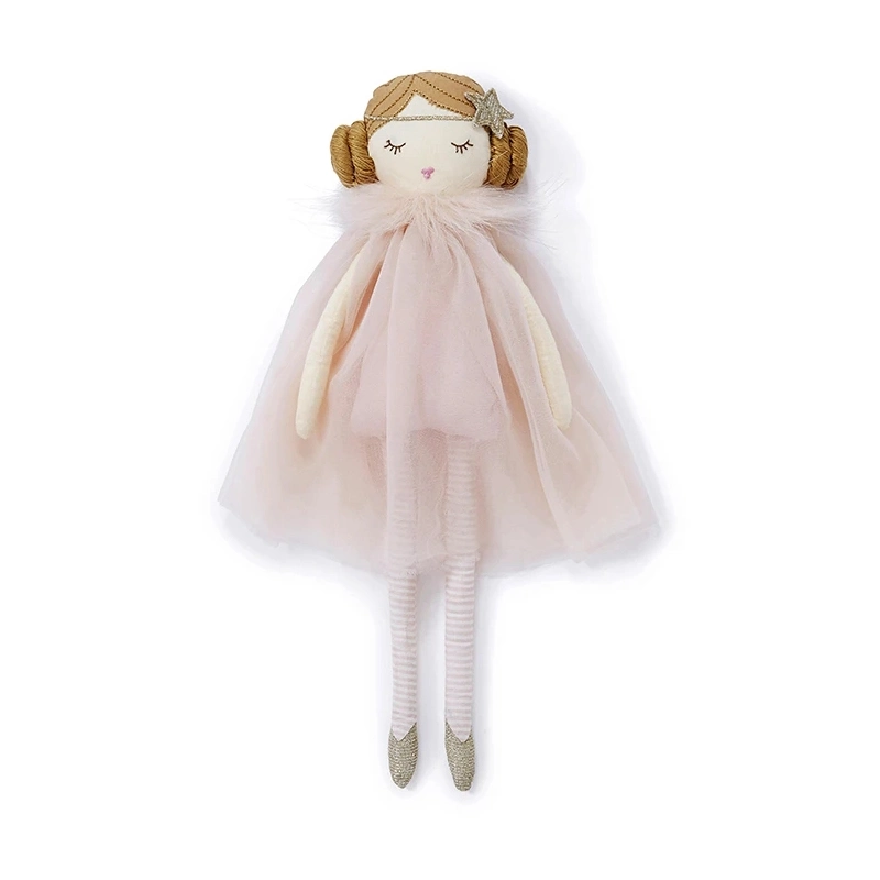 OEM / ODM Kawaii Jouets pour enfants de haute qualité en peluche Tissu mignon Visage Rembourrage Poupée Fille personnalisée Robe Poupées en chiffon Poupées en peluche pour les filles.