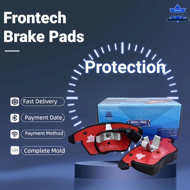 Frontech China Brake Pad Factory Supplier и pastillas De Freno И запчасти оптом задних тормозных колодок