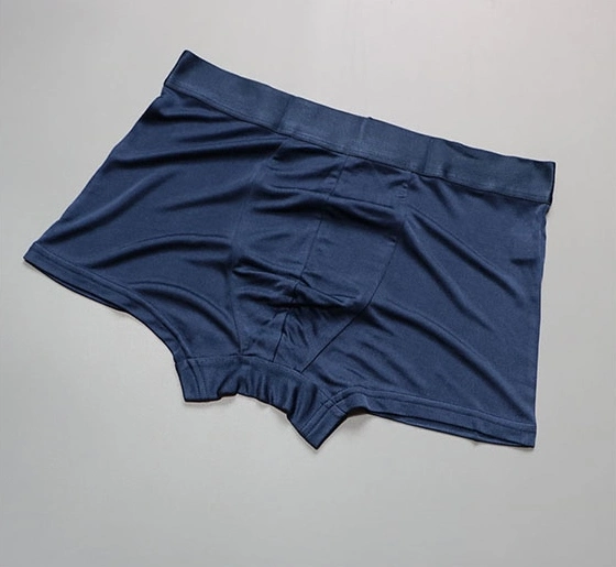 Men's Underwear Boxers Shorts with Open Fly Pouch