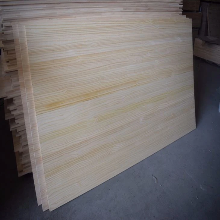 Poplar Paulownia Finger Jointed Boards/Panel Pine Finger Joint Solid Wood