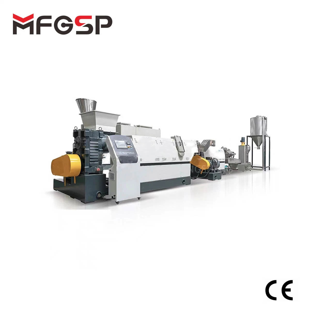 Waste Plastic Pp Pe ABS Crushing Washing Recycling Granulating Machine