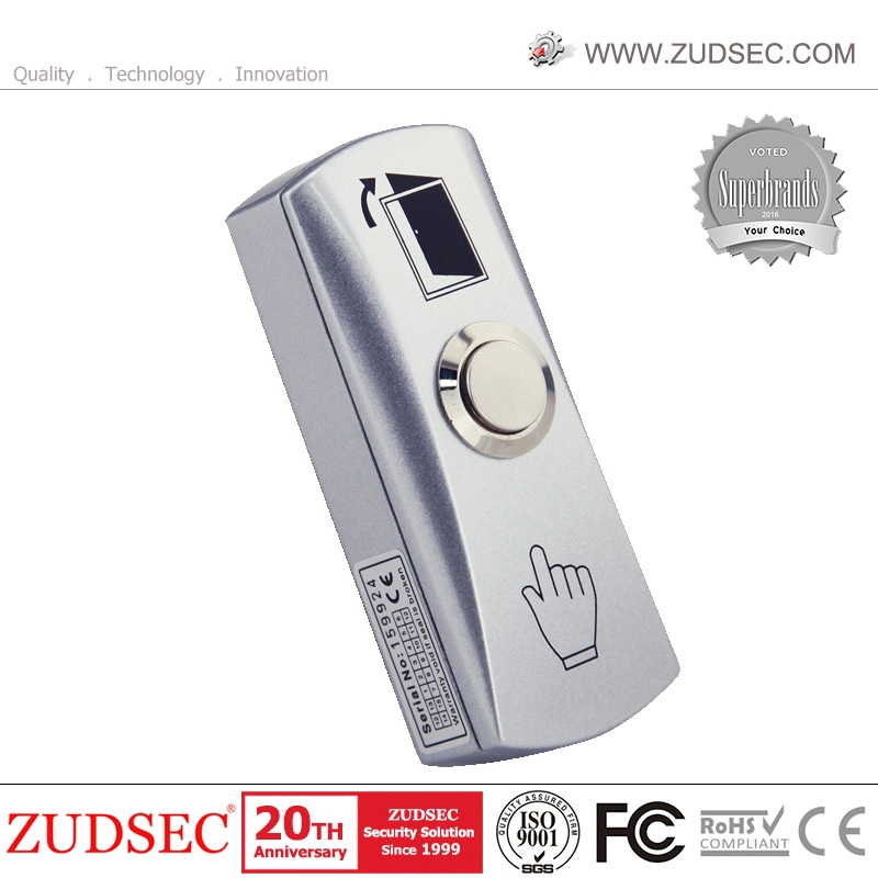 Mini Zinc Alloy Exit Push Door Release Button