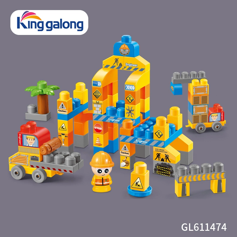 Brinquedos Crianças Farm Plastic Building Brick compatível com grande bloco de construção automóvel caminhão de partículas de brinquedos a crianças presente de Natal DIY Brinquedos de modelo de Engenharia