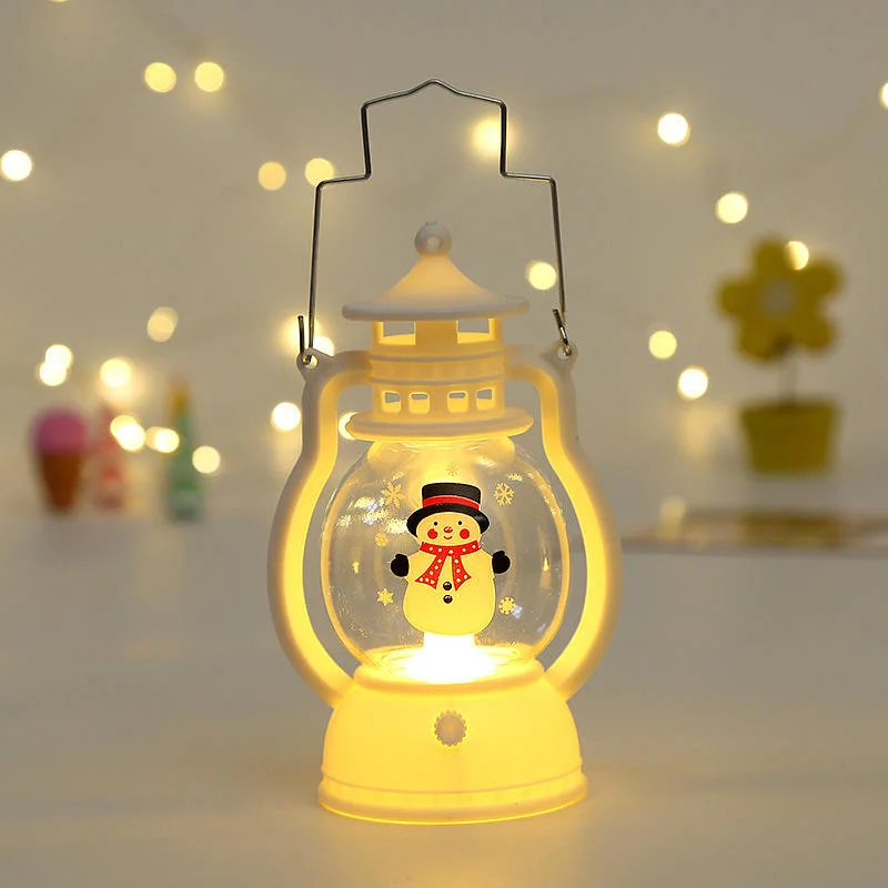 2024 Kreative Weihnachten Laterne Portable Dekorative Lampe