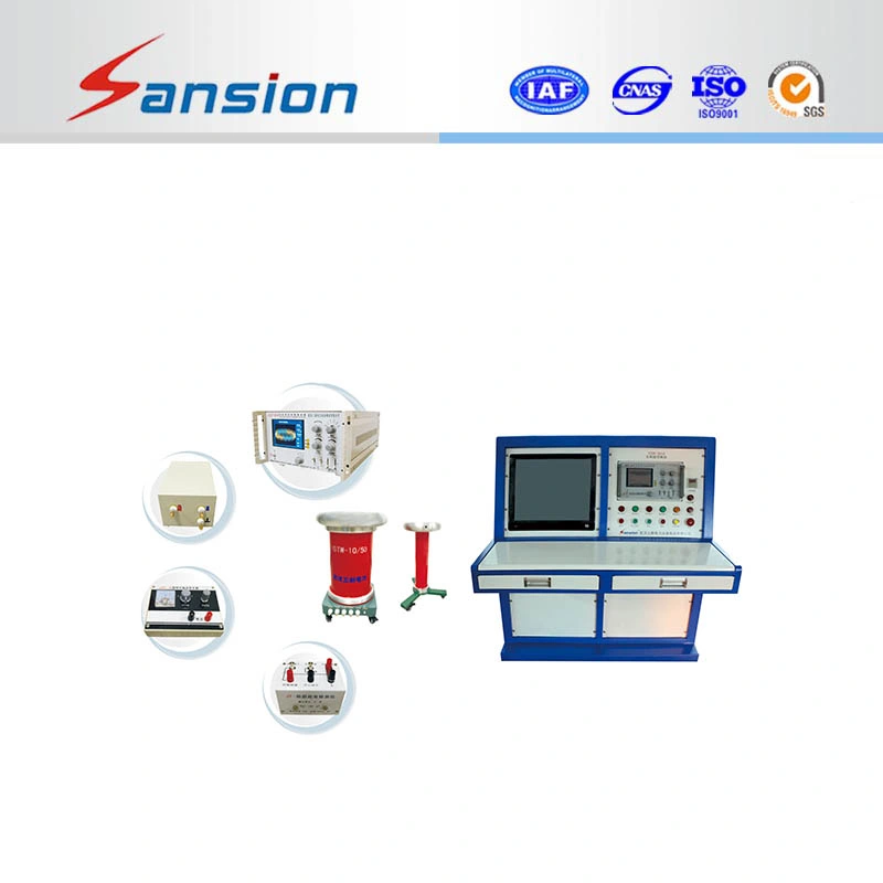Alta tensión de descarga parcial del sistema de prueba de equipos de detección gratuita Pd