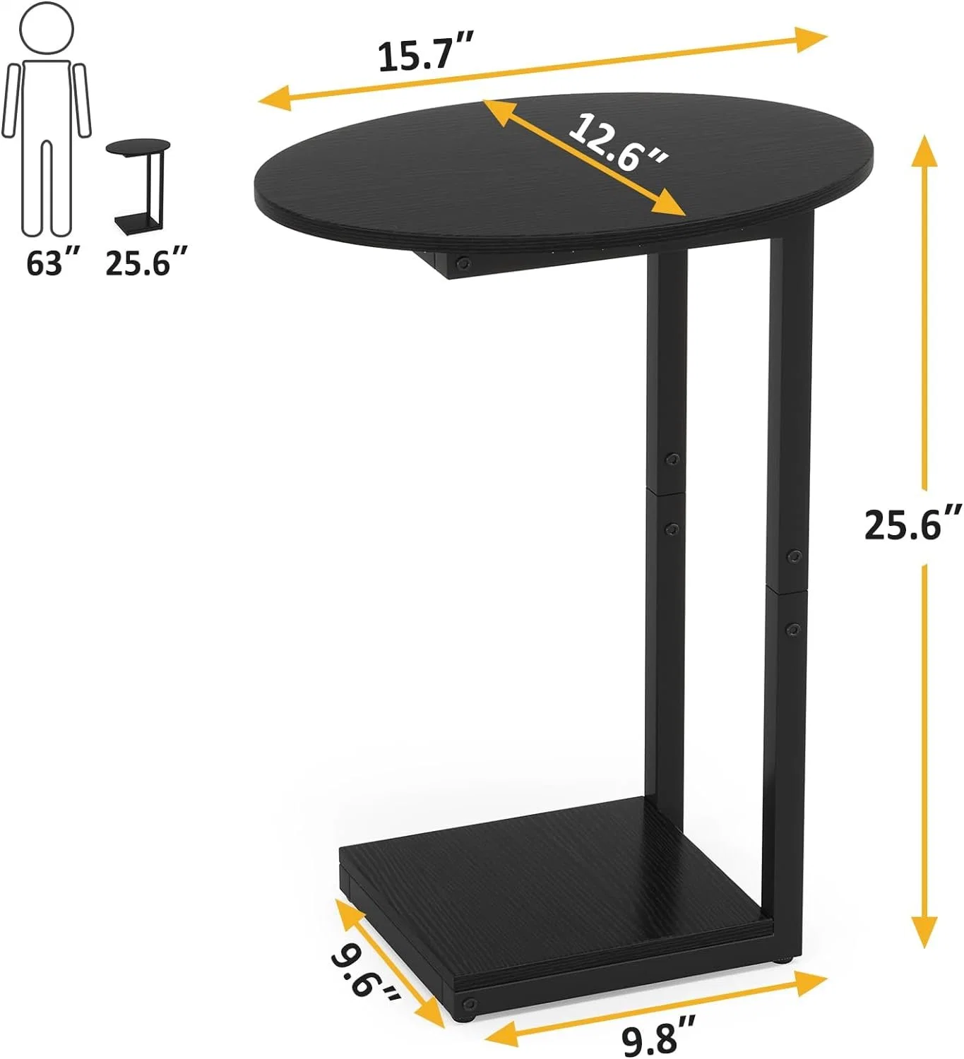 Commercial Living Room Bedroom Small Size Table