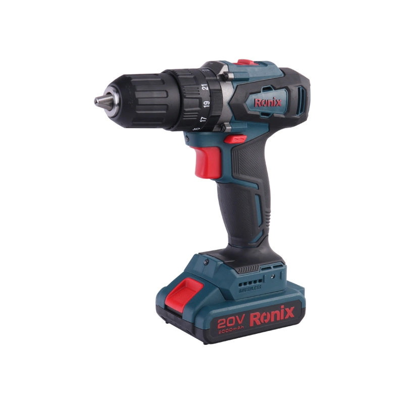 Ronix 8900/8900K Product Electric Hand Tools Brushless Cordless Hammer Drill Combo Tools Kit Set with Lithium Battery