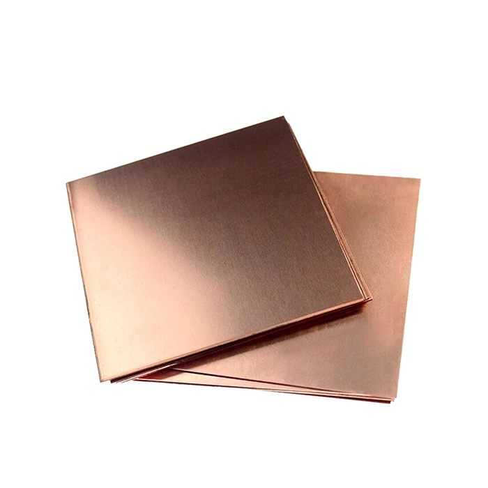 3mm 4mm ASTM T2 H65 H62 C1100 C1220 C2400 C2600 Popular Product Red Pure Copper Sheet or Brass Copper Plate