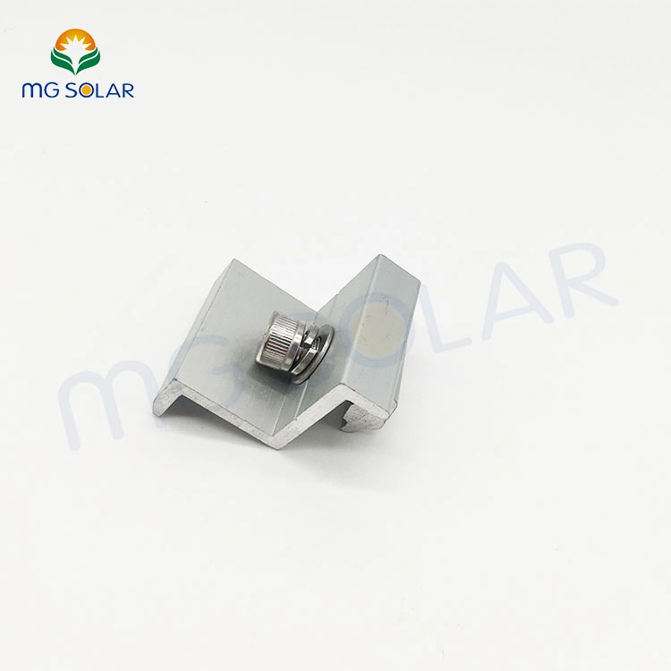 2023 Factory Direct Supply Solar Mounting Structure Side Pressure Block Solar Thin Film Side Pressure Aluminum Solar End Clips