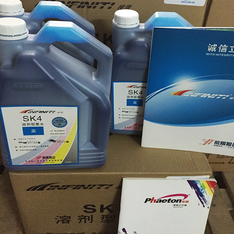 Spt 508GS and Spt1020 Printhead Infiniti Sk4 Eco Solvent Ink