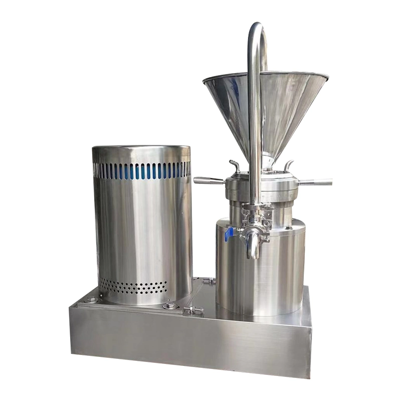 Stainless Steel Vertical Colloid Mill Bone Paste Machine, Blueberry Jam, Sesame, Peanut Butter Grinding Equipment, Colloid Mill