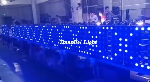 DJ Discoteca escenario parte de atrás de la Matriz de LED RGB de 49*3W 3in1 Blinder DOT pixel de la luz de lavado
