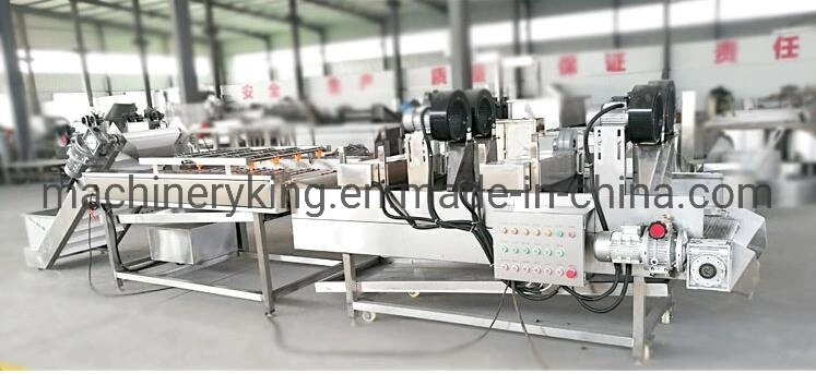 Air Blowing Vegetable Food Cooling Drying Cooling Production Machine