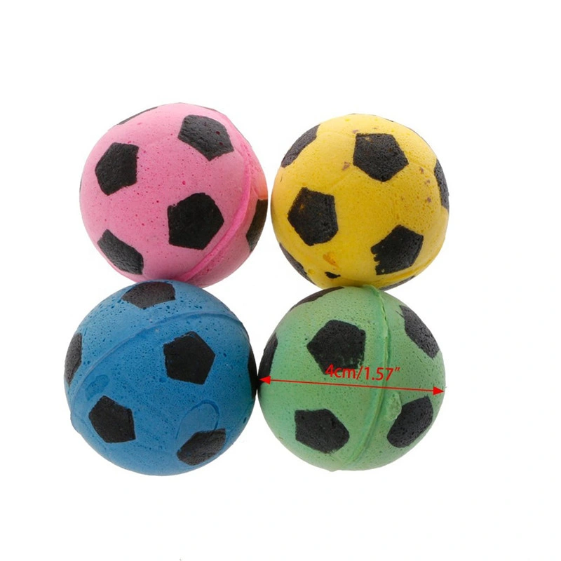 Eco Friendly Colorful Dog Chew Cat Toy Ball