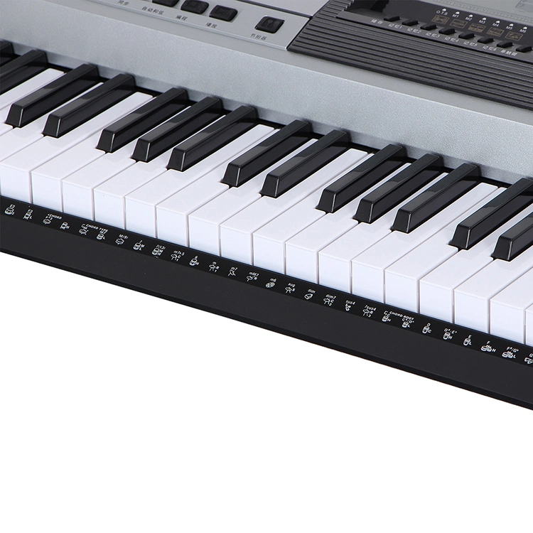 Factory Mk-935 Port USB / Pédale de Sustain Jack Clavier de Piano de Simulation à 61 Touches avec Fonction de Toucher Écran LCD Clavier Électronique de Type Professionnel pour Performance