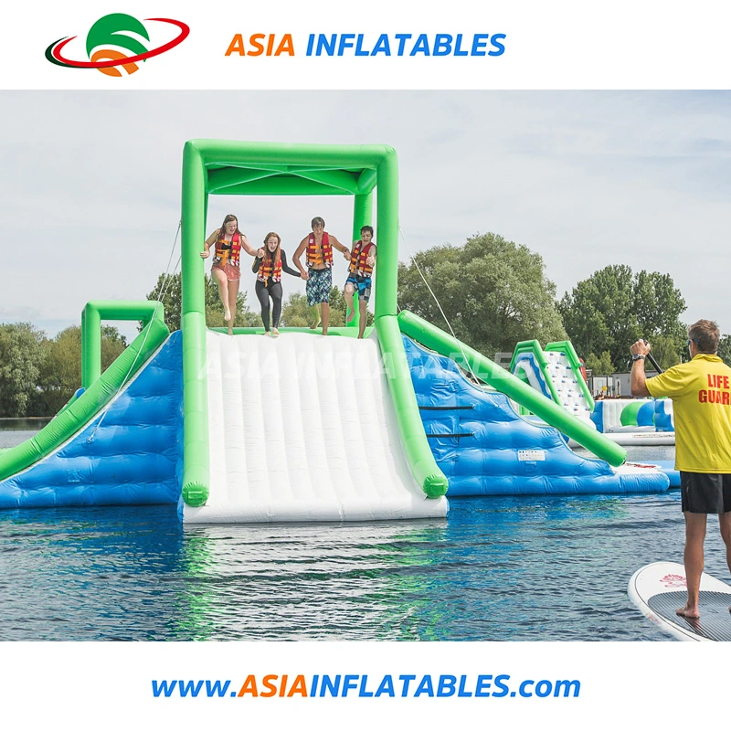 Parque de Diversões inflável divertido parque aquático interior da cidade Parque trampolim de Água