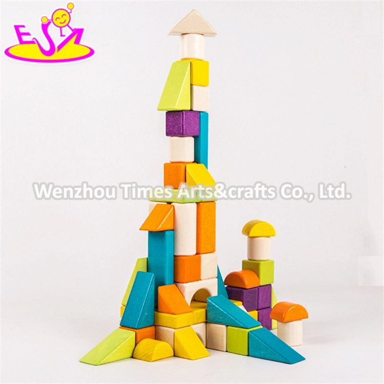 New Design Best Educational Building Blocks Wooden Construction Toys for Kids W13A131