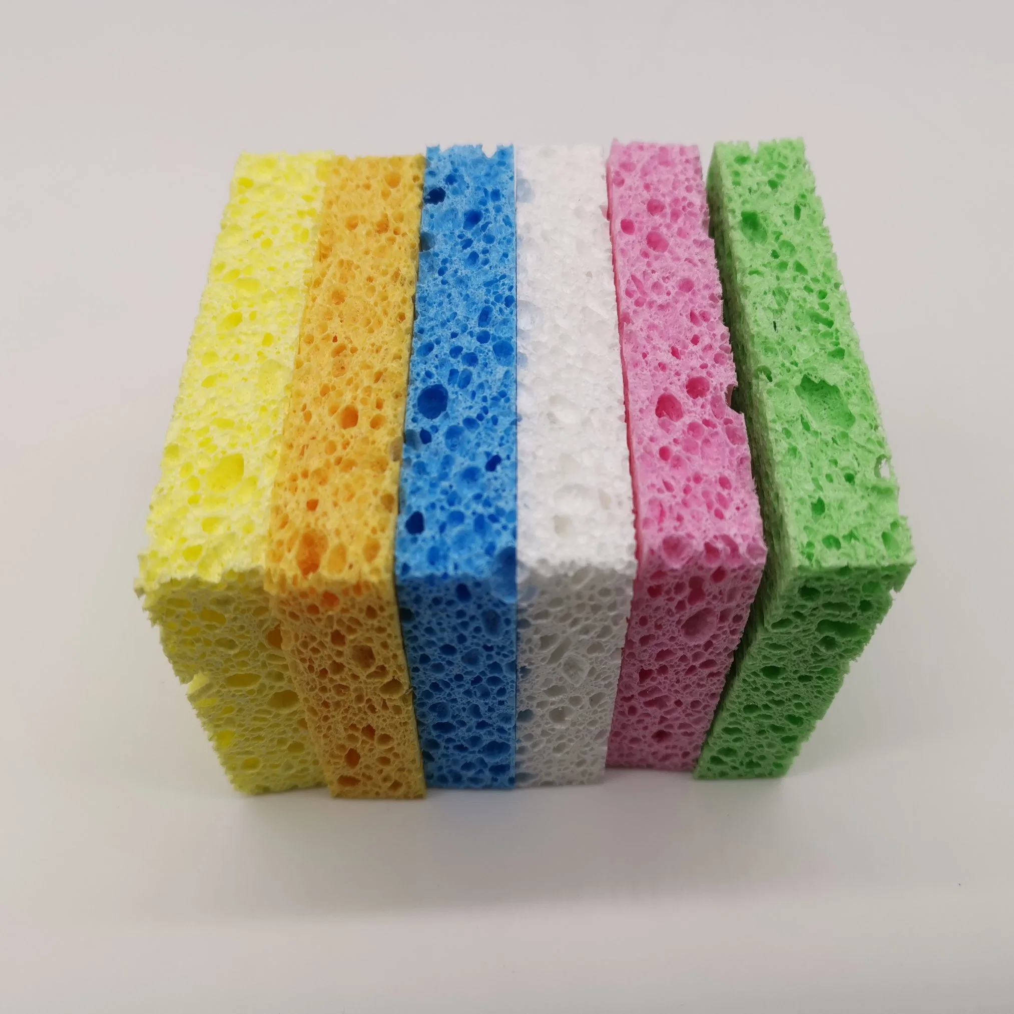 Triangular Vegetable Compressed Cellulose Bath Sponge Cloth