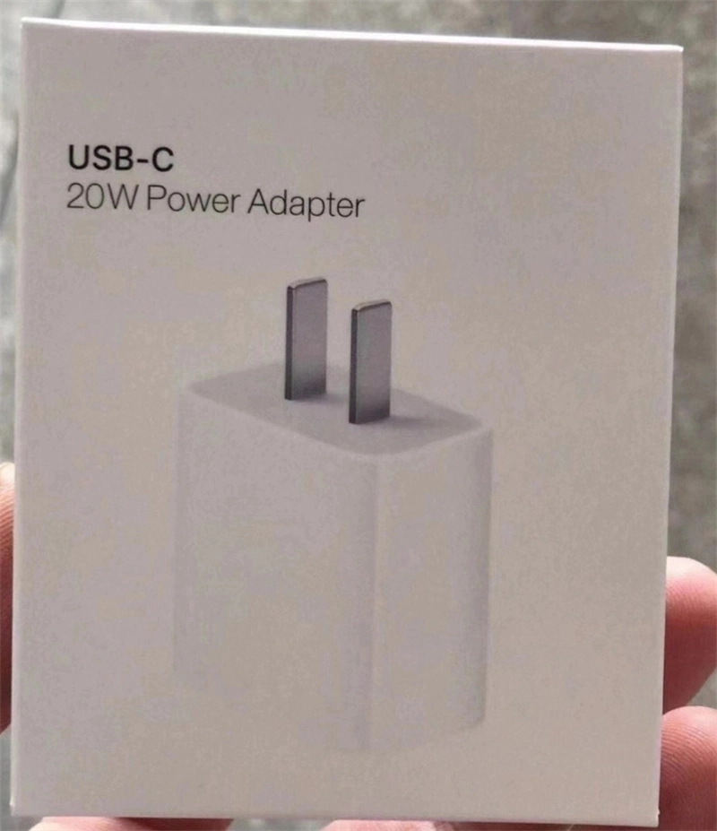 20W Pd Fast Charging Charger USB-C Power Adapter with Type C Cable for iPhone 14/13/12 PRO Max Mini Us Plug