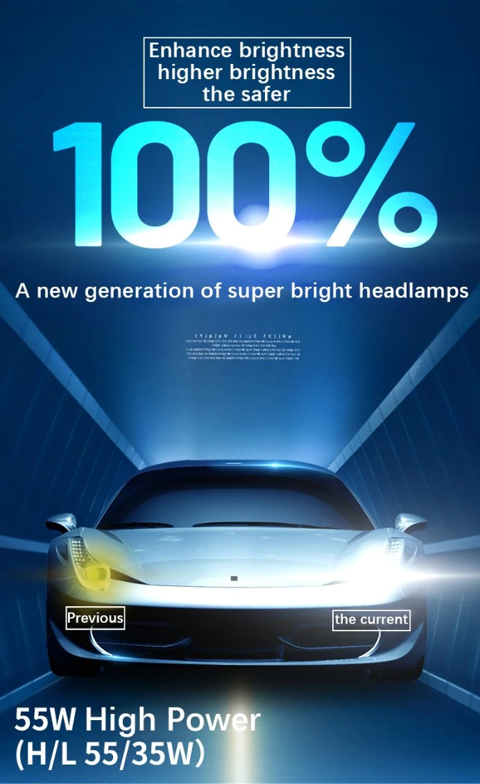 off-Road Headlights Carolyn P9 Lossless Matrix Bifocal Lenses Imported Chip H4 Mini LED Projector LED Bulb