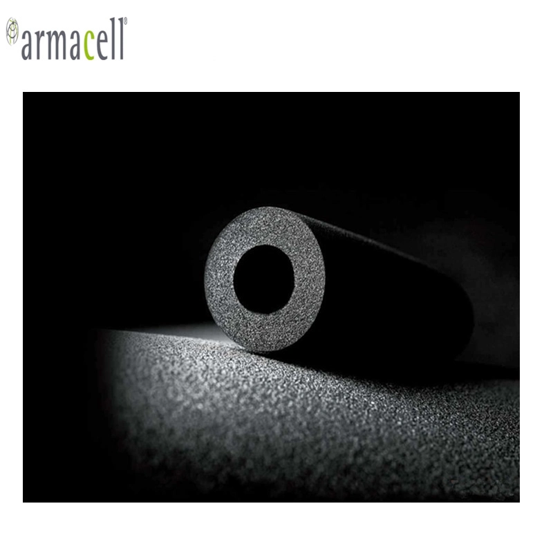 7/8&prime; &prime; ID 6mm Thick Armacell Class 1 Foam Rubber Insulation Tube in Black Color