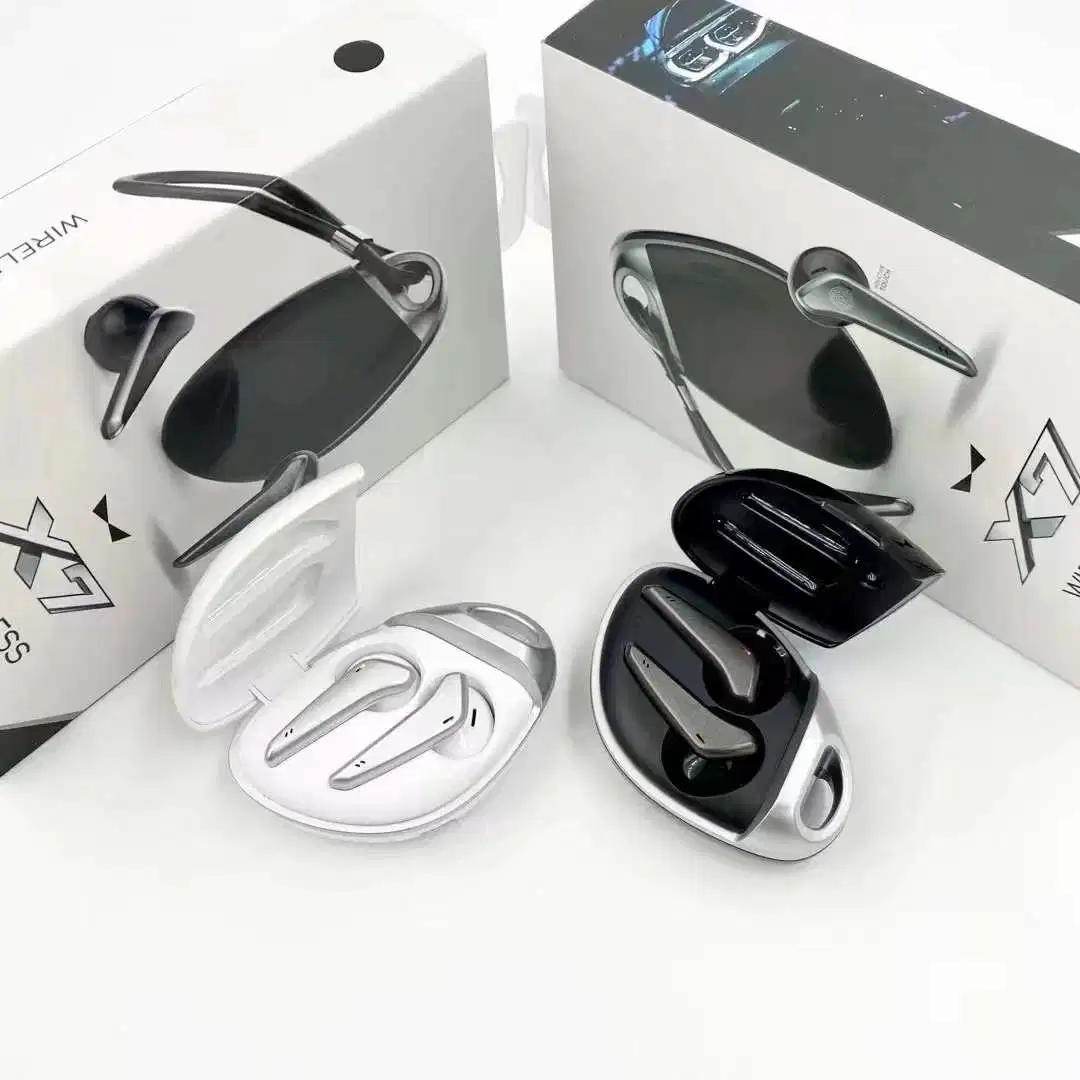 X7 True Wireless Bluetooth auriculares auriculares auriculares Sport de juegos de auriculares impermeables