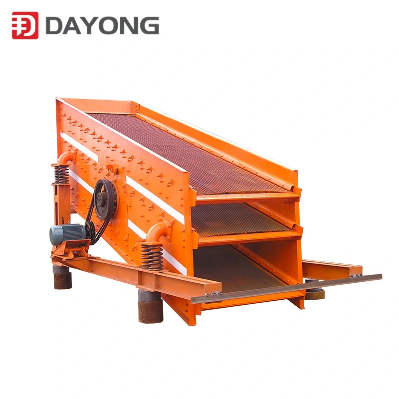 Large Capacity Sand Vibrating Screen Separator Machine Vibrating Sieve for Sale Sand Screening Plant