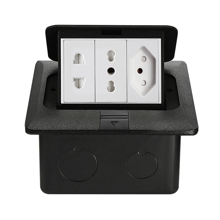 Floor Electrical Outlet Pop up Kitchen Countertop Waterproof Sockets