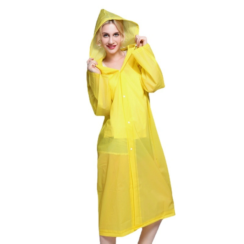 Cheap Portable Disposable Poncho Raincoats Men Women Rain Poncho Emergency Fisherman Thick Rain Coat Wear Gear for Wlaking Running Riding Adults