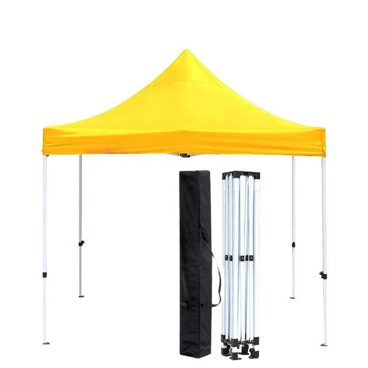 Tente de réception instantanée commerciale Premium 10X10FT avec auvent pop-up