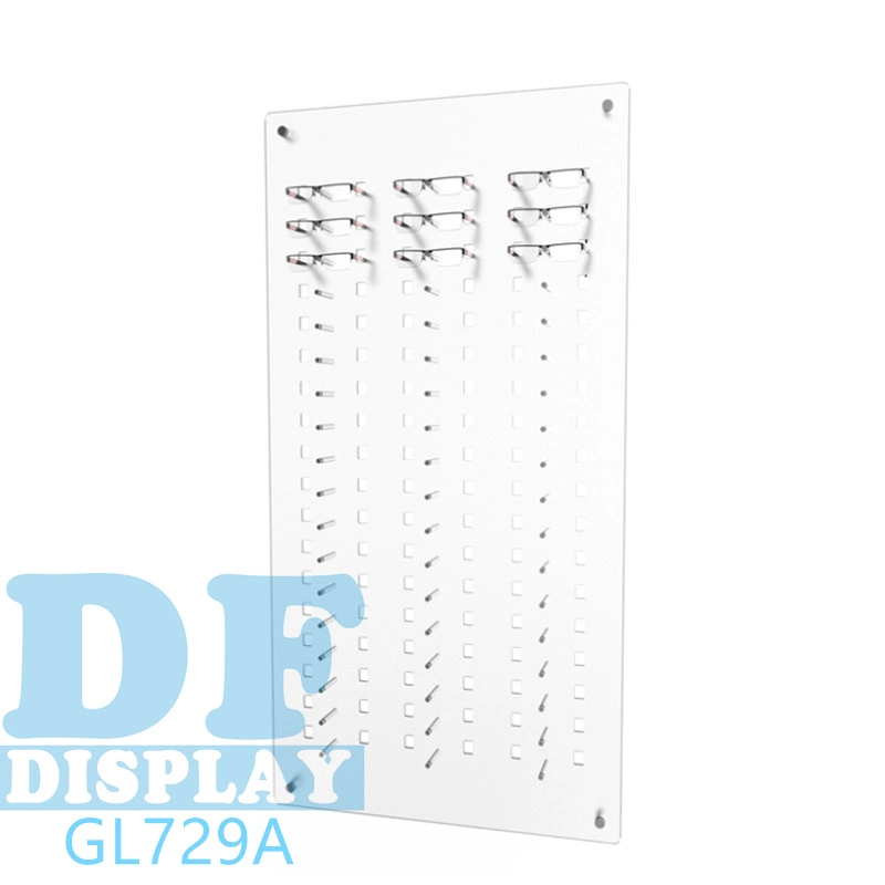 Wall Optical Shop Eyewear Display Acrylic Eyewear Displays Optical Shop Glass Shelf Optical Eyeglasses Display Wall Mount Acrylic Display