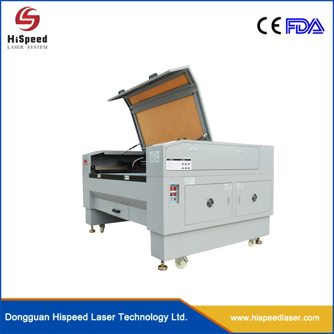 Hispeed CO2 Laser Engraving Machine for Face Masks Fabric Cutting