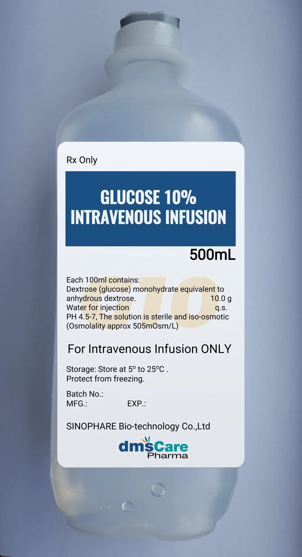 Intravenous Solution Common IV Solutions Sodium Lactate Ringer&prime; S Injection GMP Factory