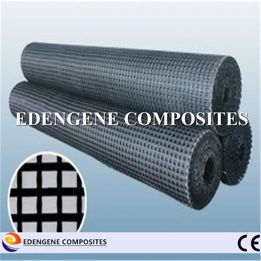 50/50kn Fiberglass Geogrid Bitumen Coated for Asphalt Overlay Reinforcement