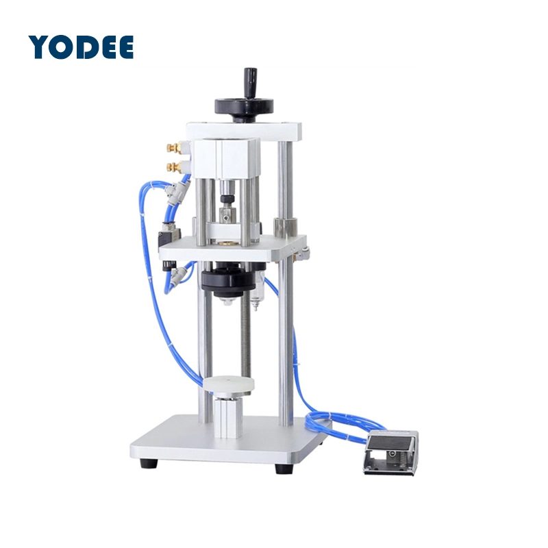 Explosion Proof Four Head Perfume Vacuum Liquid Vertical Filling Machine with Negative Pressure Filler