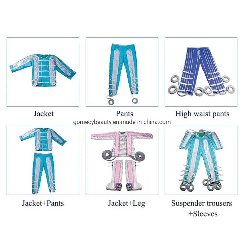 Drenaje Linfático presoterapia Productos Médicos de la terapia de compresión de aire del cuerpo brazo Masajeador de pie