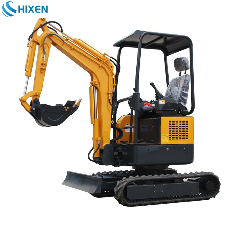 Space-Saving Household Mini Zero Tail Swing Bucket Hydraulic Excavator with Comfortable Cabin Price