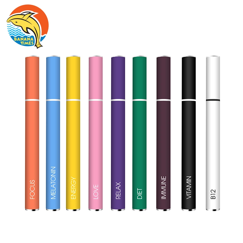 Vente en gros Disposable vitamine inhalateur Stick No logo 800 Puffs Essential Huile B12 vitamine Vape