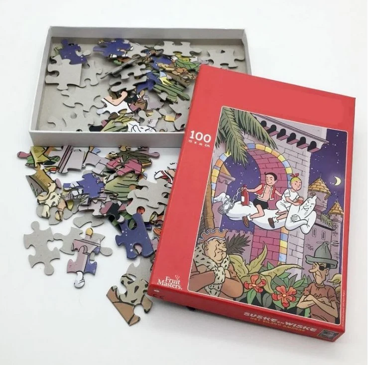 Großhandel/Lieferant Custom Kids Papier Puzzle 99 Stück Kinder geistigen Spielzeug