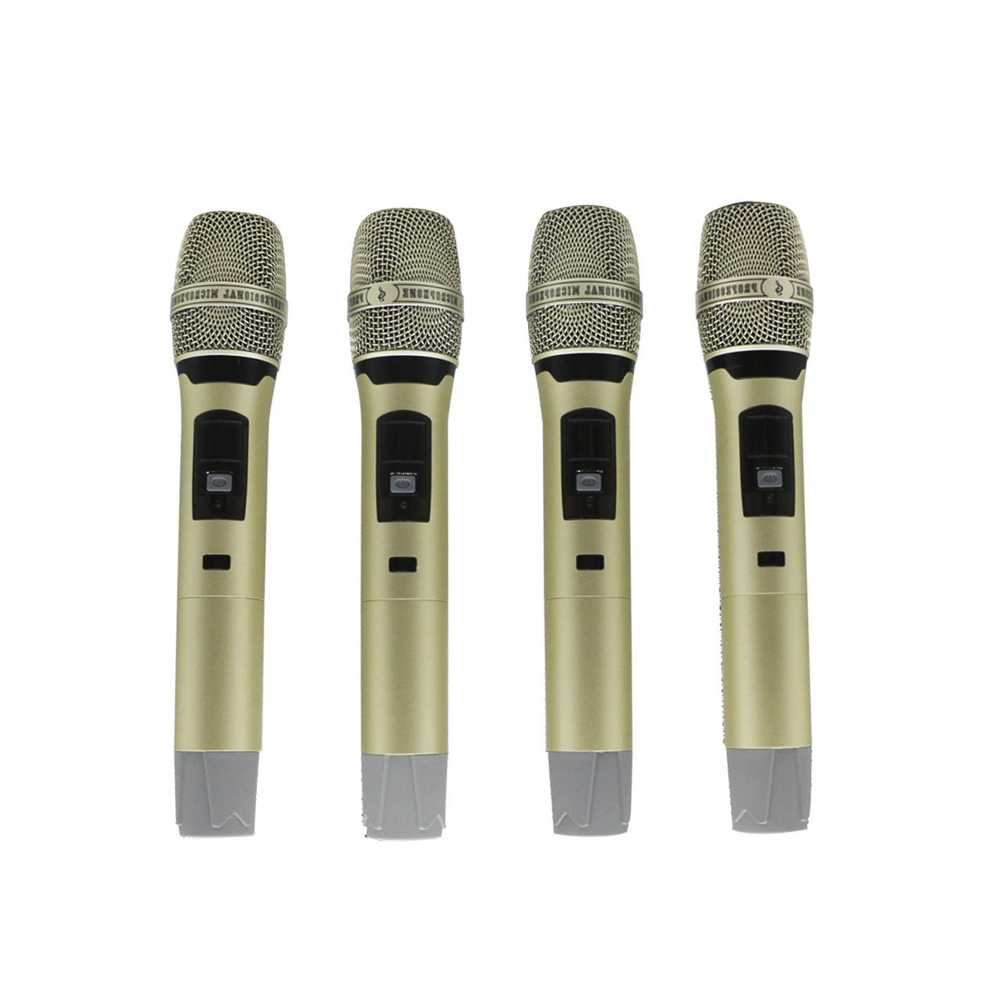 Poder e Graça Professional UHF microfone sem fio Wm-4000u estágio de música equipamentos de gravação MIC Karaoke dispositivo sem fio Microfone UHF