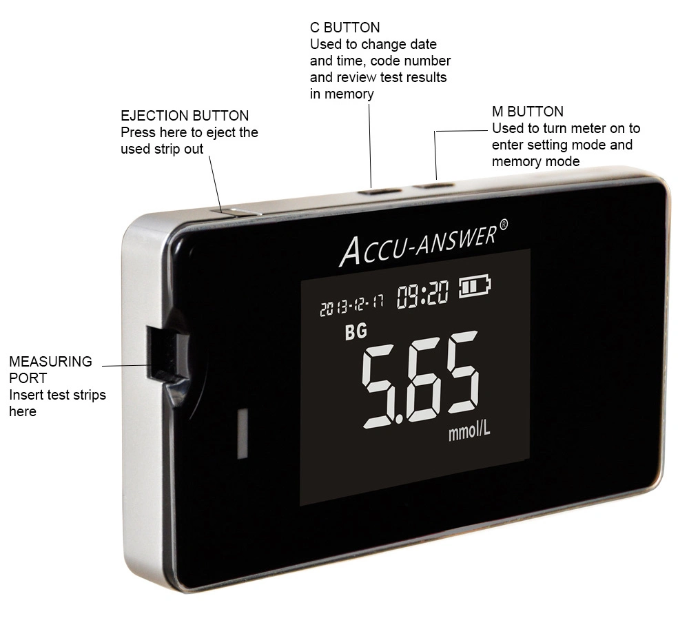 Clinical Analytical Instruments Diabetic Machine Cholesterol Uric Acid Blood Glucose Isaw Strips Hemoglobin Meter