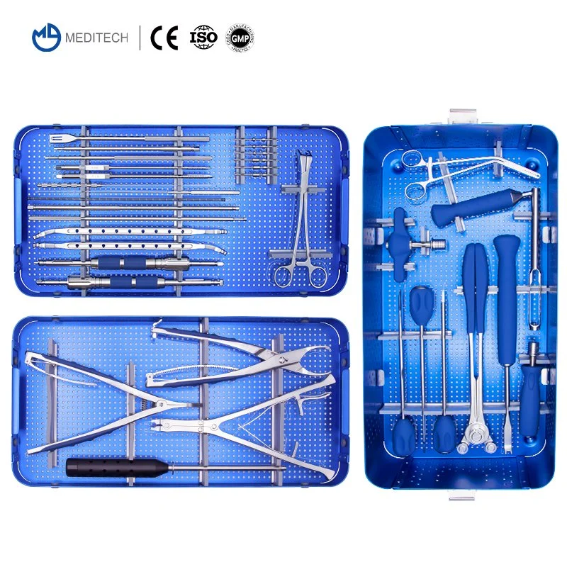 Orthopedic Implant Medical Products 6.0mm Spinal Fixation Pedicle Screw System