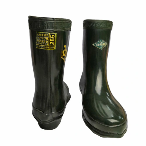 Professional botas de caucho para Calzado Outdoor Bota de lluvia Botas de seguridad industrial