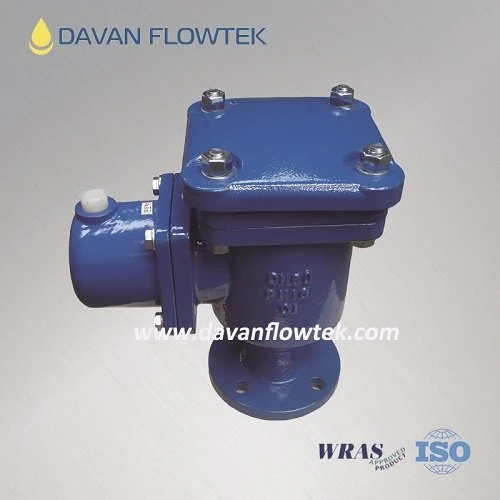 Flange Threaded Connection Pn10/16/25 Single Orifice Double Functional Air Released Valve Factory Water DN25 Air Valve