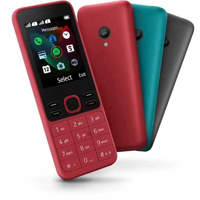 Teléfono de la característica de barra Mayorista/Proveedor para 150 2020 GSM usado Móvil Teléfonos original Cheap Keypad Celular 105 106 110 125 216