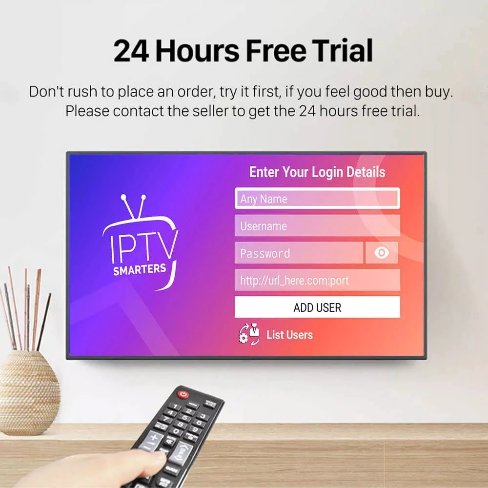 IPTV Service Subscription Not Box Including (IPTV Service) Germany USA Israel Lebanon Morocco Netherlands Brazil Canada United King Channels Reseller Panel