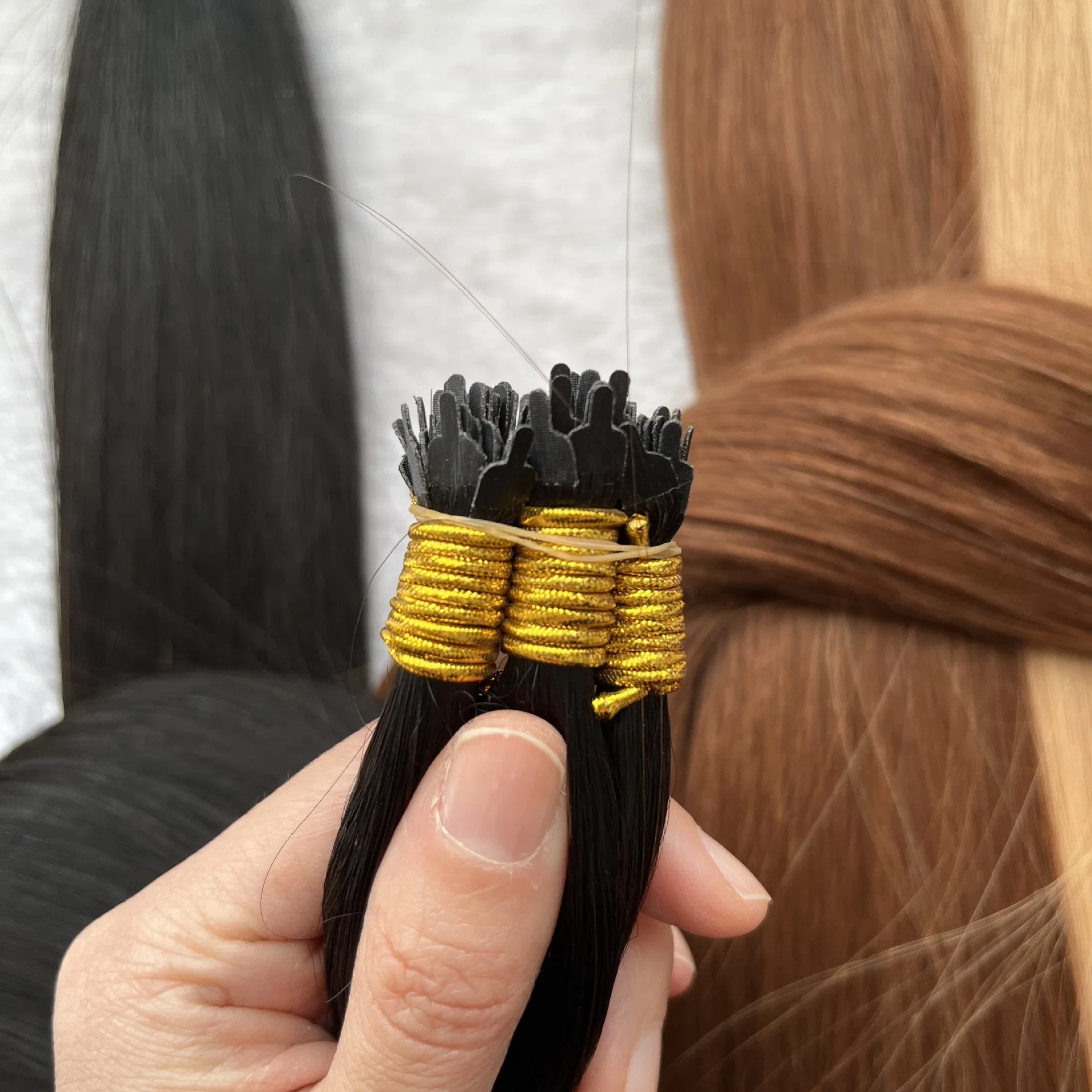 Straight Hair for Salon Y Tip Hair Extensions for America European Women