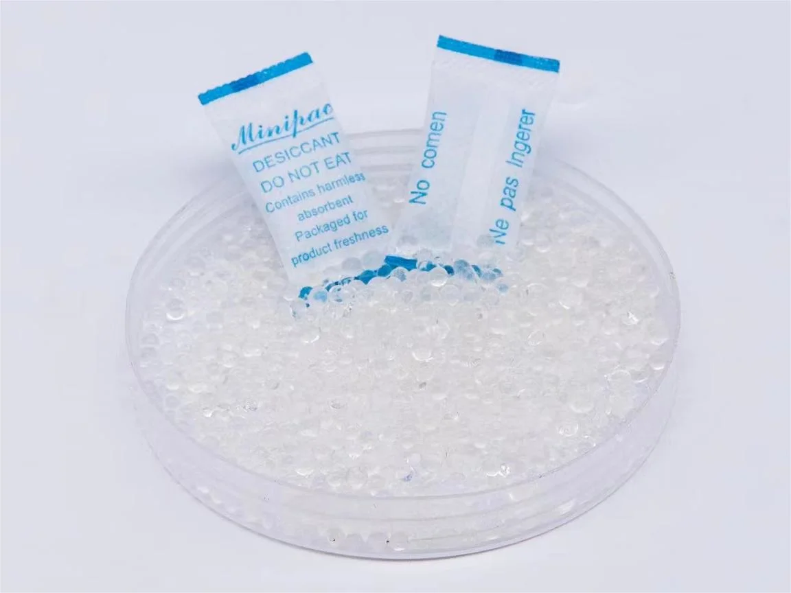 0.5g 1g Silica Gel in Transparent OPP Film for Oily Food Packaging