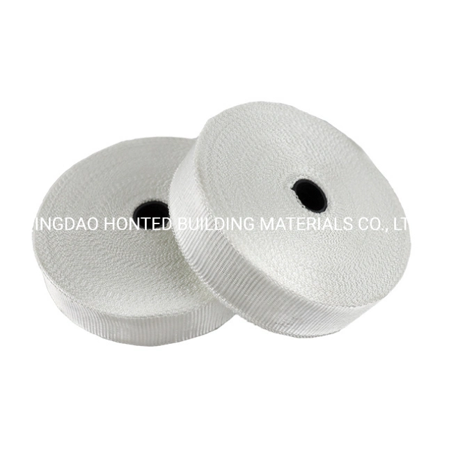 Insulation Winding Banding Heat Resistant Reinforced Woven Fiberglass Flat Gasket Tape