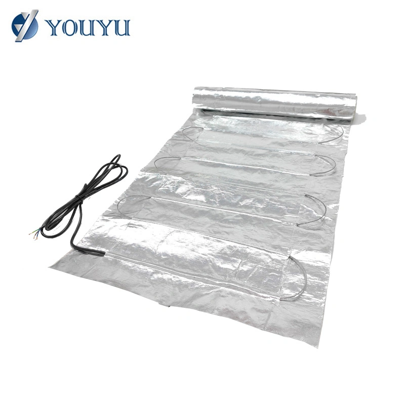 Safety Approved Solar Panel Snow Melt Mat Electric Aluminum Foil Heating Mat